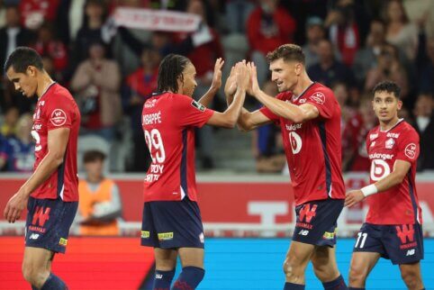 „LOSC Lille“ klubas per pridėtą laiką iškovojo pergalę