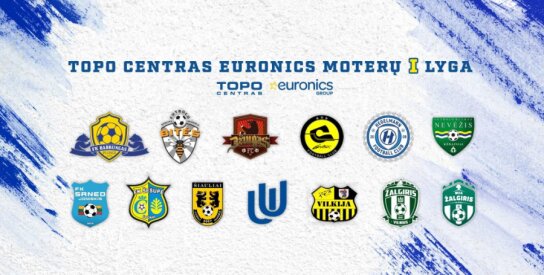 „Topo centras Euronics“ moterų I lygoje – 10-oji lyderių pergalė