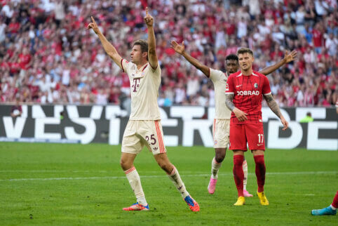 „Bayern“ susitvarkė su „Freiburg“