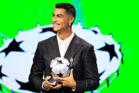 C. Ronaldo Čempionų lygą sulygino su kečupu