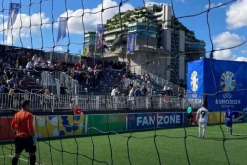 Lietuvos benamių futbolo komanda trečia pasaulyje