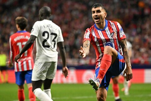 A. Correa įvartis išplėšė tašką „Atletico“ ekipai Madrido derbyje