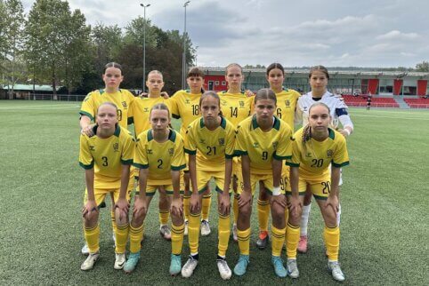 Merginų U15 rinktinė Moldovoje pralaimėjo ukrainietėms