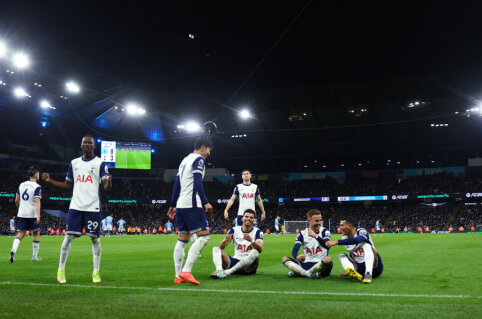 Penktas iš eilės: „Tottenham“ išvykoje sutriuškino „Man City“