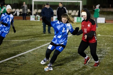 Savanorystės diena paminėta futbolo renginyje „Mano profesija“