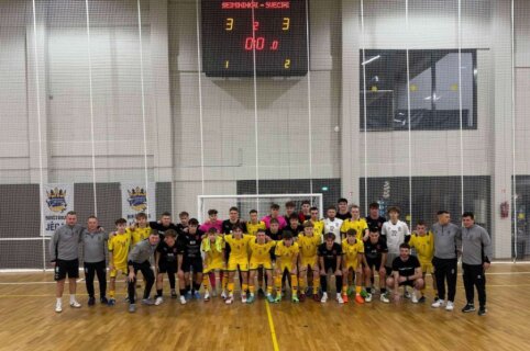 Lietuvos futsal U19 rinktinė tęsia pasiruošimą Europos čempionato atrankai