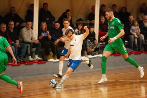 TOPsport futsal A lyga: artėjantis reguliaraus sezono finišas