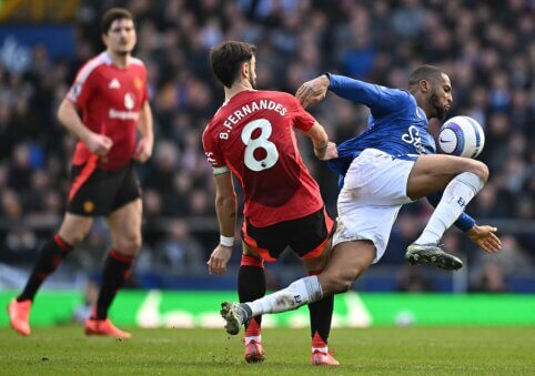 Mačo pabaigoje prabudusi „Man Utd“ ekipa išplėšė tašką iš „Everton“ rankų