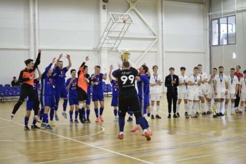 „Vilnius TECH“ komanda triumfavo Lietuvos studentų futsal čempionate