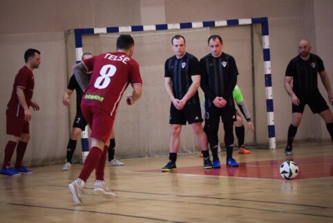 Lietuvos veteranų futsal 35+ pirmenybėse finišavo Žemaitijos regiono kovos