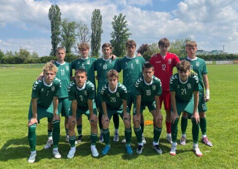 Vaikinų U16 rinktinė baigė savo pasirodymą UEFA „Development“ turnyre