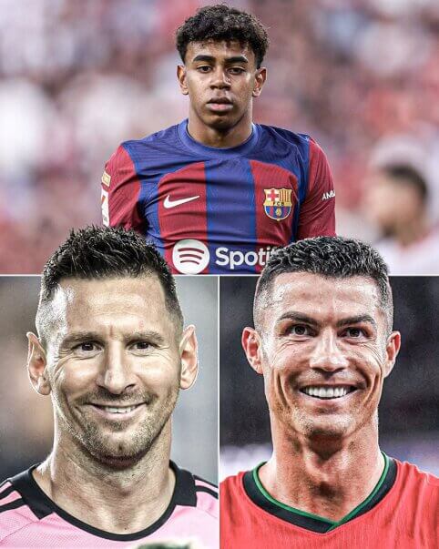 L. Yamalis gerokai lenkia tokio pat amžiaus L. Messi ir C. Ronaldo
