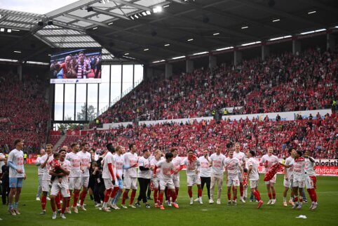 „RB Leipzig“ atidavė „Mainz“ ekipai vietą Europoje