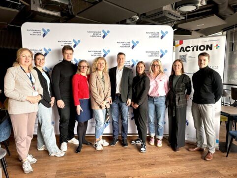 LFF atstovė dalyvavo Nacionalinės sporto agentūros organizuotame seminare