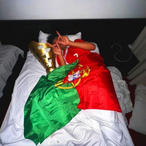 C. Ronaldo jaunesnysis laimėjo pirmąjį trofėjų su portugalų U15 rinktine