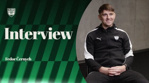 F. Černychas: „Šiemet norime žaisti visai kitokį futbolą“