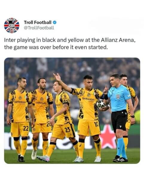 Prie „Inter“ pralaimėjimo finale prisidėjo ir neįprasta apranga?