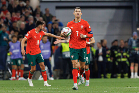 Portugalija triumfavo UEFA Tautų lygoje