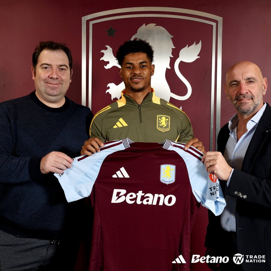 Oficialu: „Aston Villa“ pasiskolino M. Rashfordą