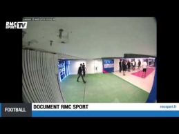 Slapta kamera užfiksavo Brandao smūgį PSG žaidėjui