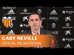 Pristatytas naujasis "Valencia" treneris G.Neville'as