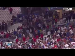 Rusų fanai kėlė riaušes stadione