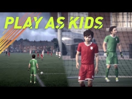 FIFA žaidime - vaikų komandos