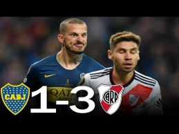 "River Plate" - "Boca Juniors" rungtynių akimirkos